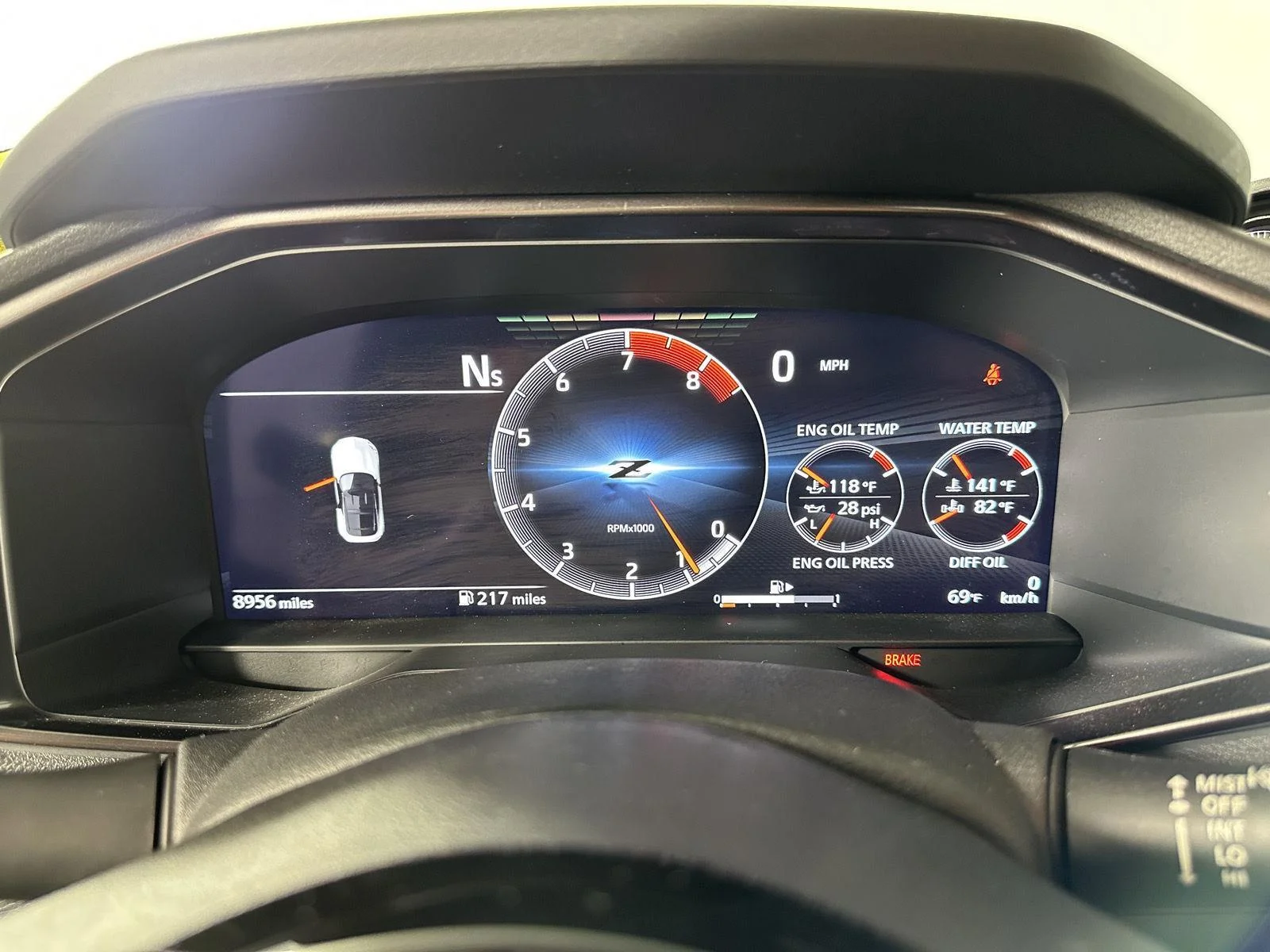 Used 2024 Boulder Gray/Super Black Nissan Performance image 17