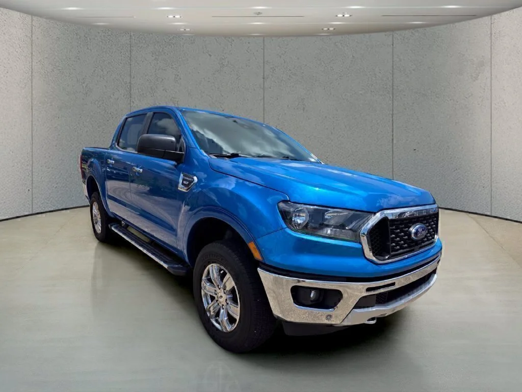 Used 2021 Blue Ford XLT image 7