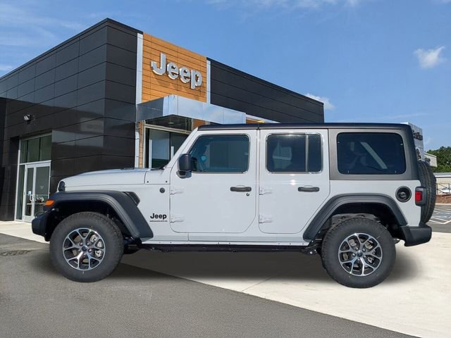 New 2026 Bright White Clear-Coat Exterior Paint Jeep Sport S image 5