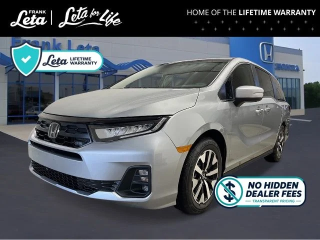 New 2026 Solar Silver Metallic Honda EX-L image 1