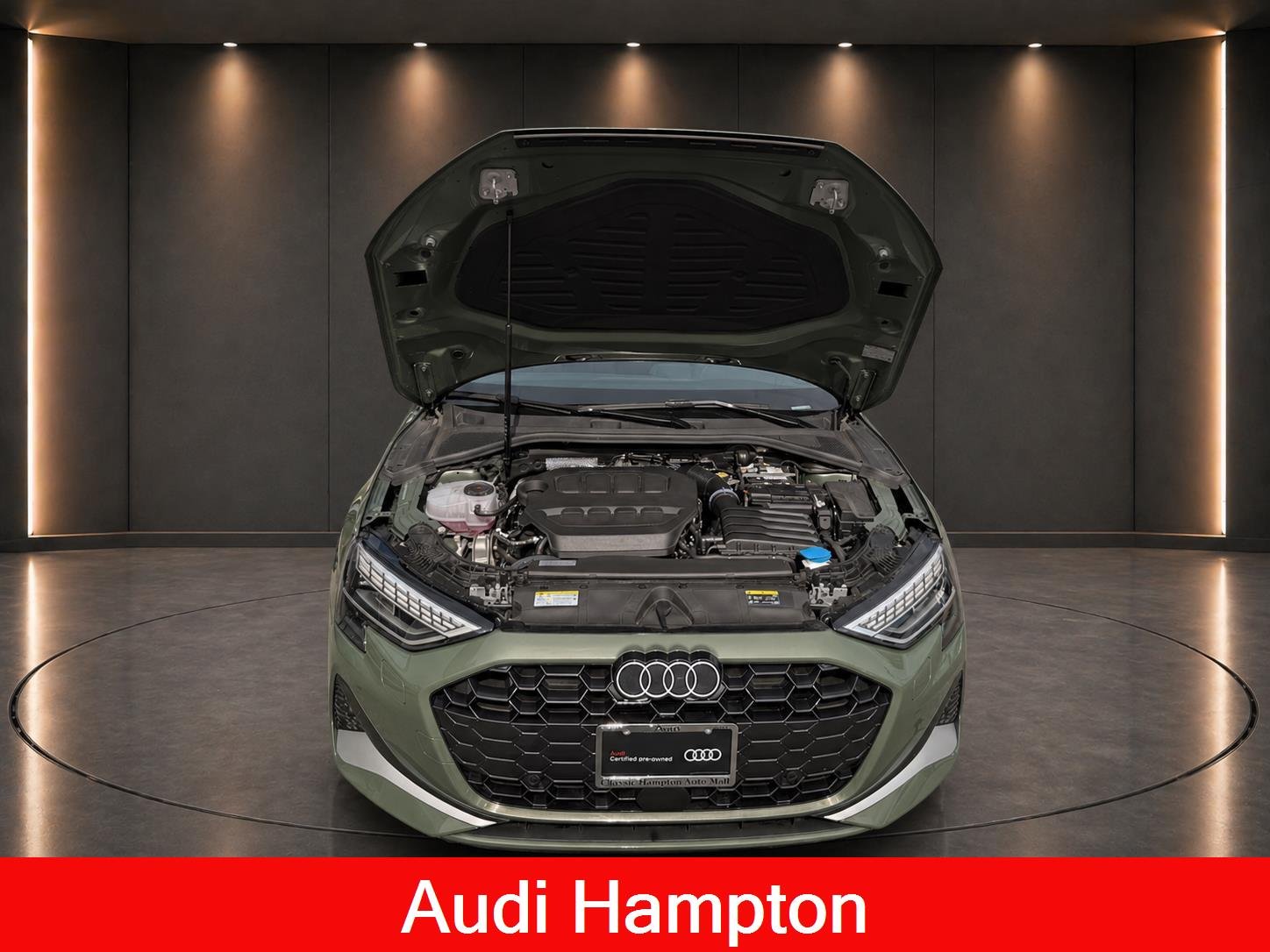 Used 2025 District Green Metallic Audi Premium Plus image 8