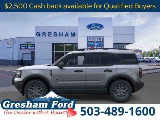 New 2025 Carbonized Gray Metallic Ford Big Bend image 3
