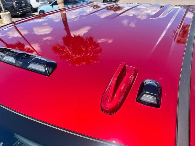 Used 2026 Volcanic Red Tintcoat GMC SLT DRW image 11