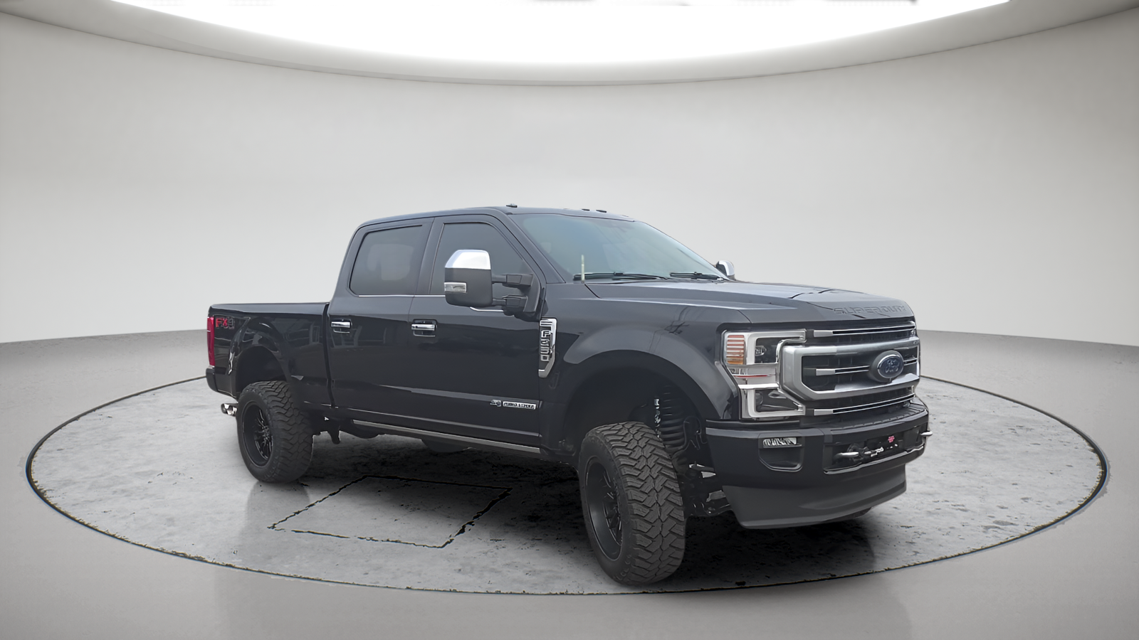 Used 2022 Agate Black Metallic Ford Platinum image 3