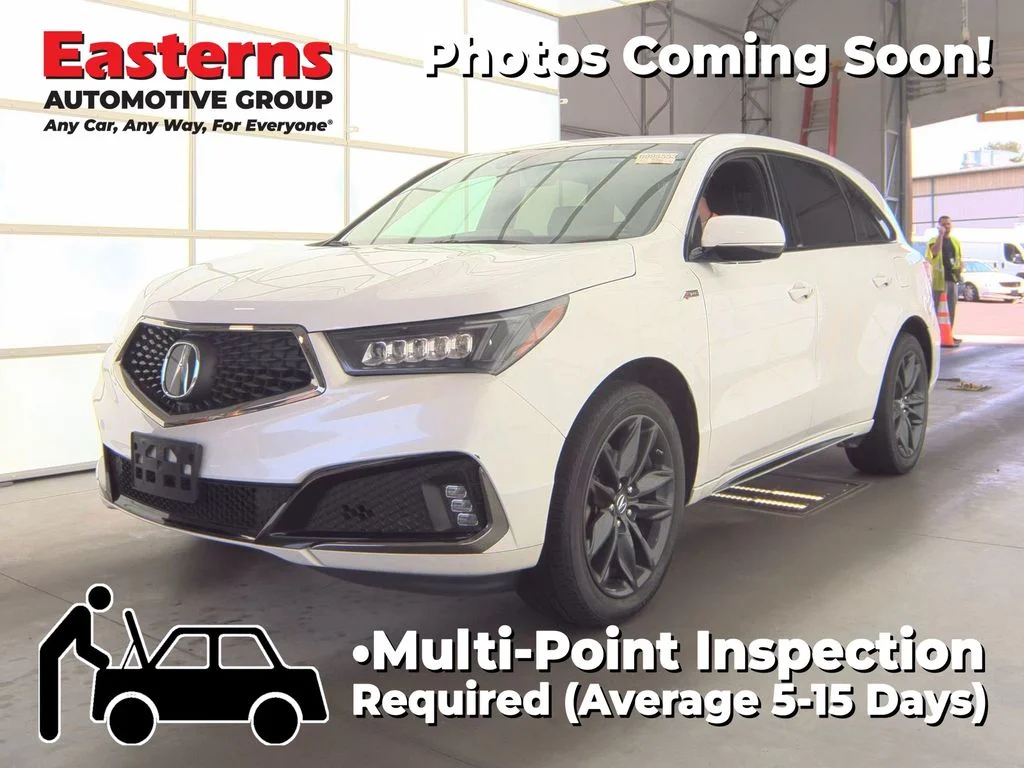 Used 2020 White Acura Technology & A-Spec Packages image 1