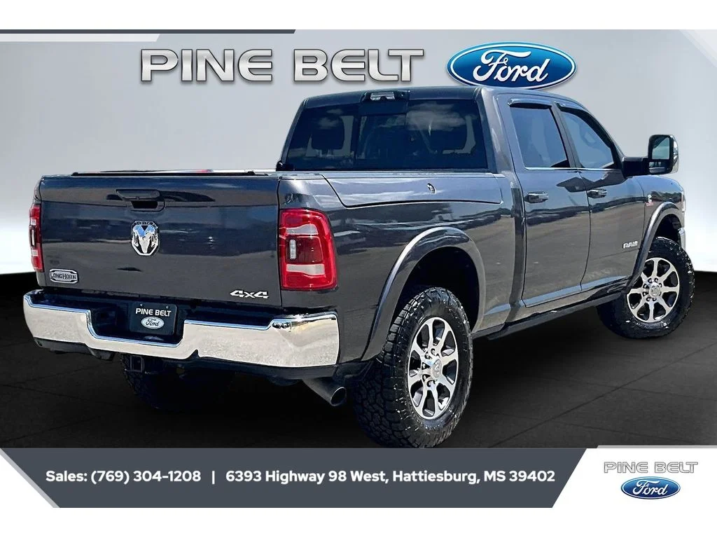 Used 2024 Granite Crystal Metallic Clearcoat Ram Longhorn image 11