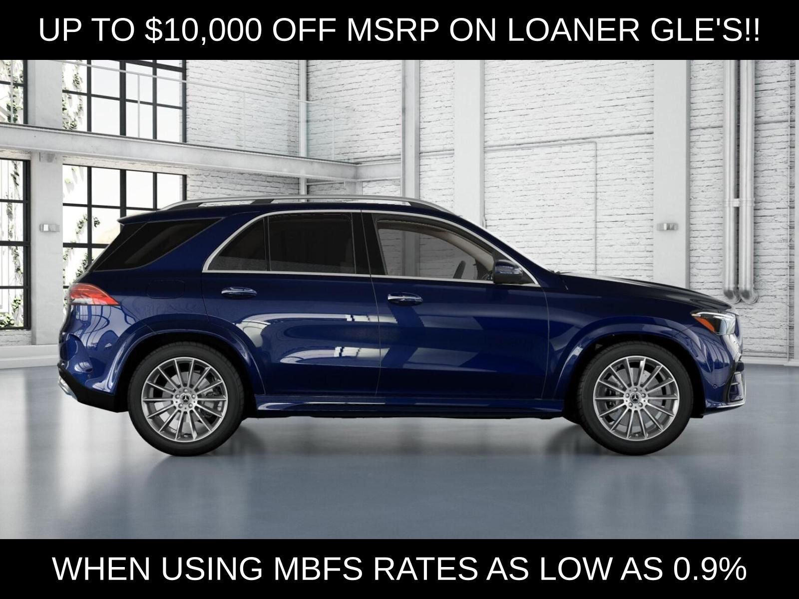 Used 2026 MANUFAKTUR Mystic Blue Metallic Mercedes-Benz GLE 450 image 2