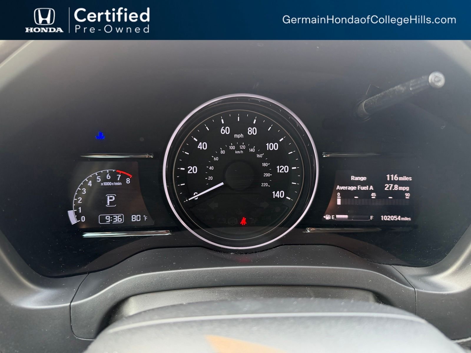 Certified Used 2019 Platinum White Pearl Honda EX image 18