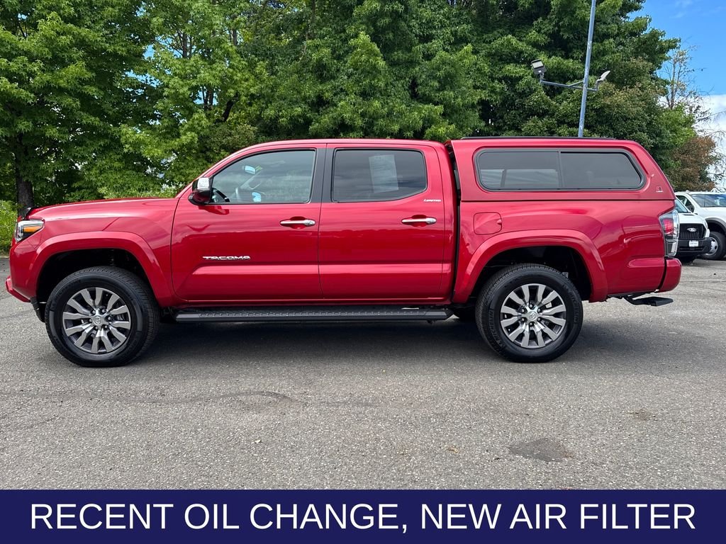 Certified Used 2021 Barcelona Red Metallic Toyota Limited image 2