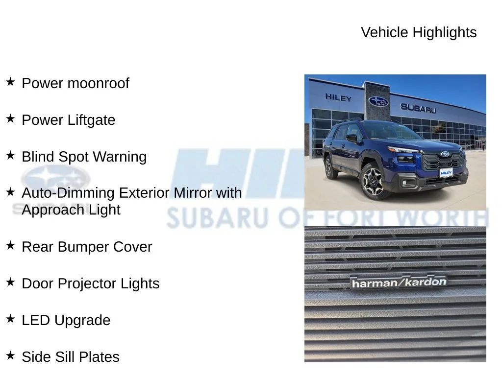 New 2026 SAPPHIRE BLUE PEARL Subaru Touring image 5