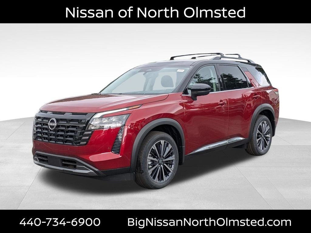 New 2026 Scarlet Ember Tintcoat / Super Black Two-tone Nissan Platinum image 1