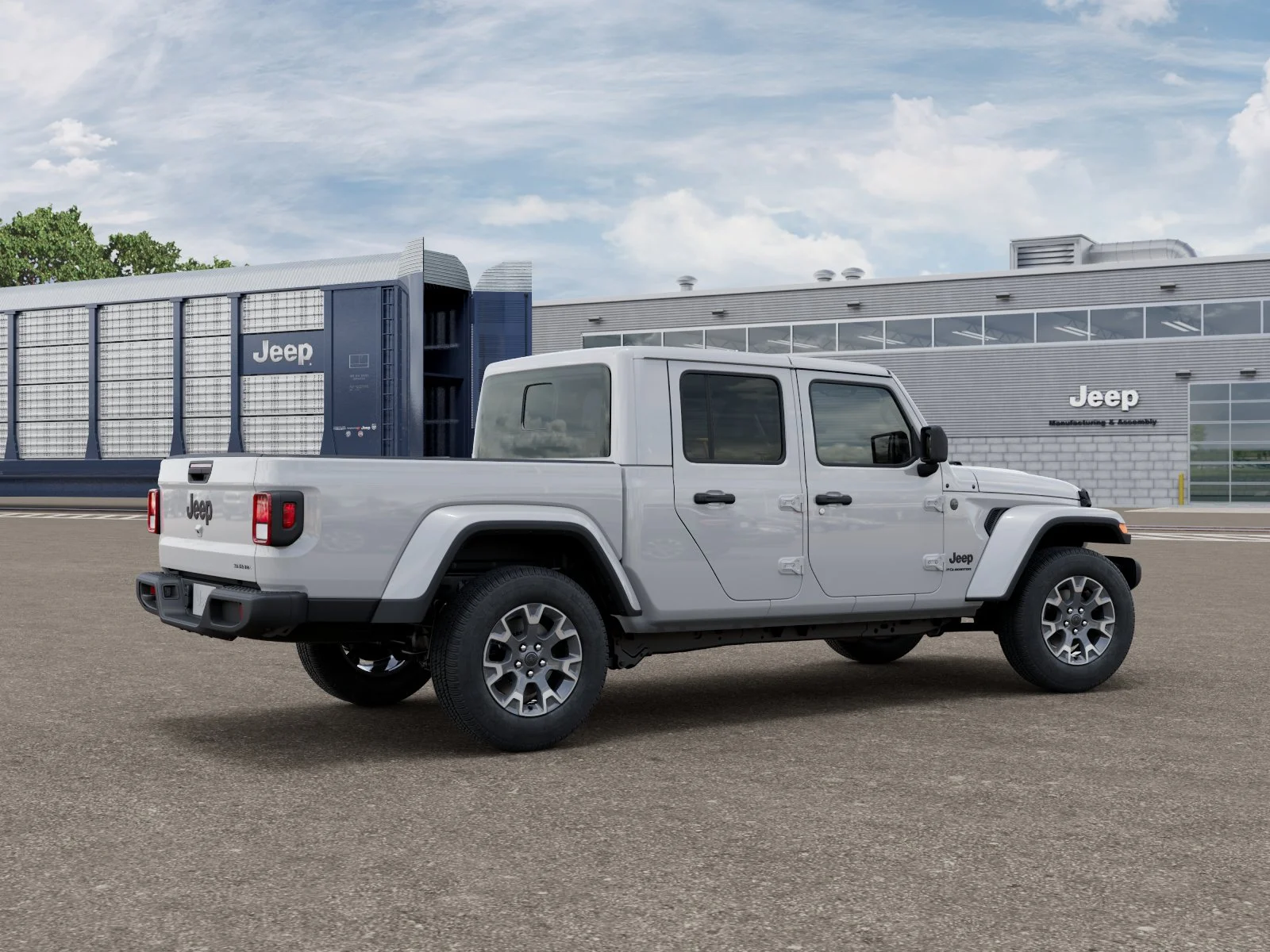 New 2026 Bright White Clear-Coat Exterior Paint Jeep  image 4