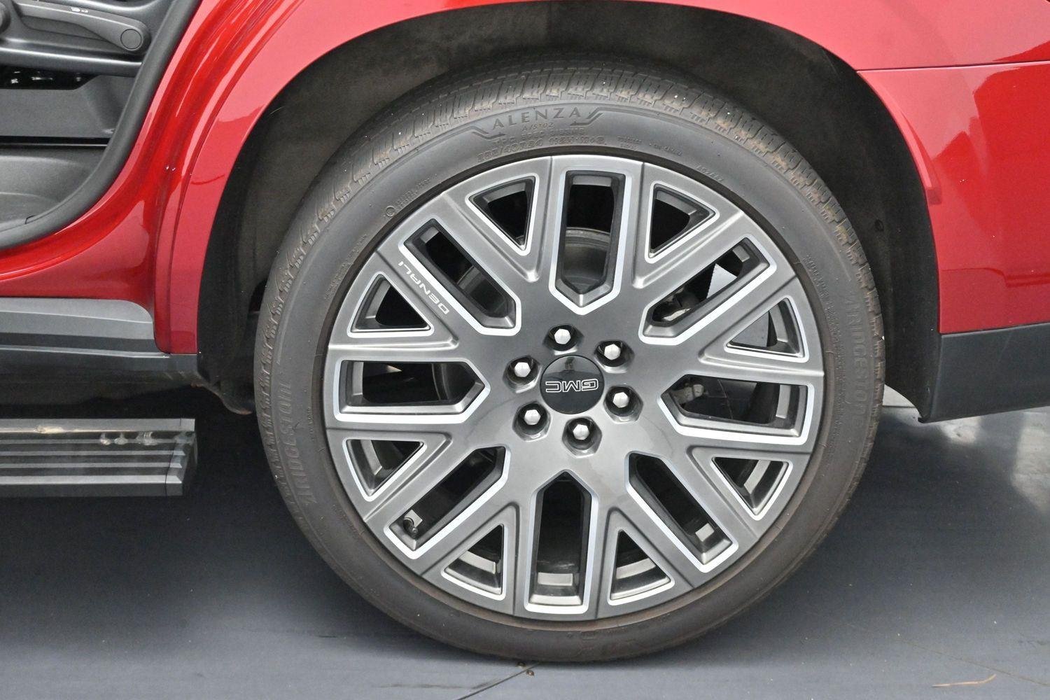 Used 2025 Volcanic Red Tintcoat GMC Denali Ultimate image 45