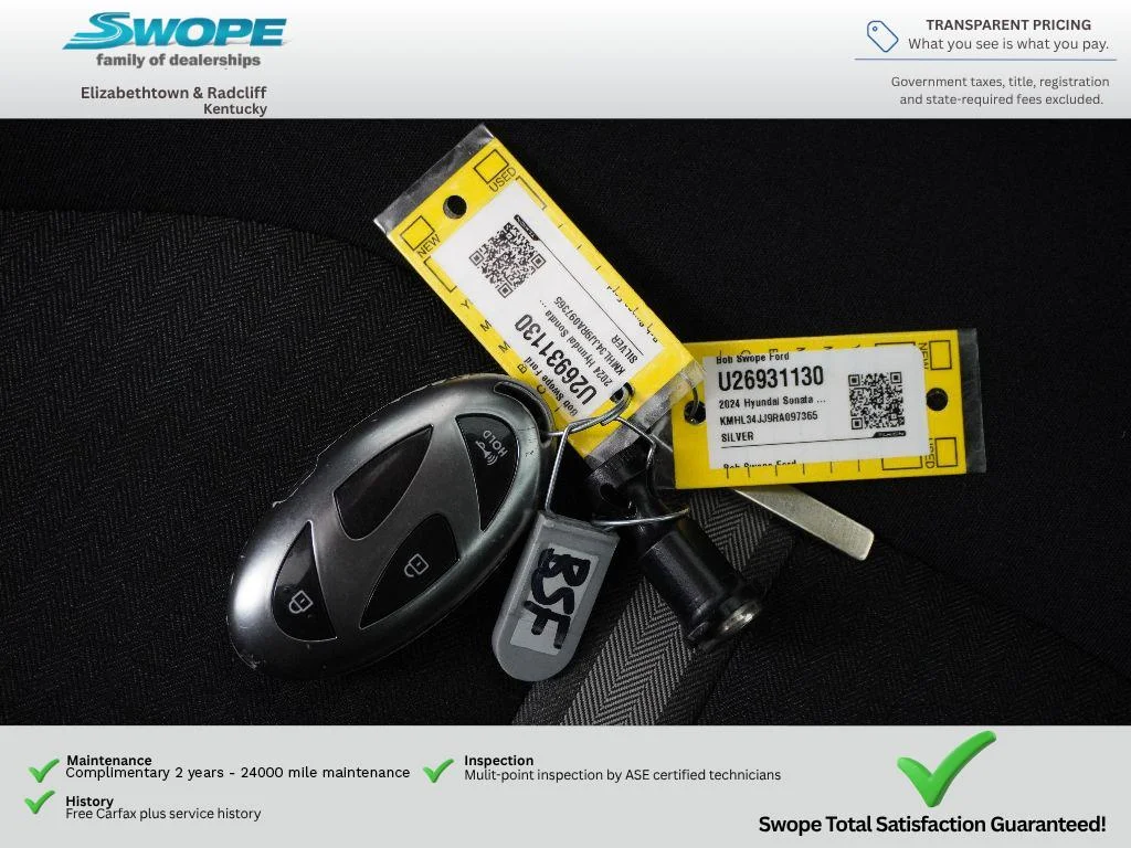 Used 2024 Aero Silver Hyundai SEL image 29