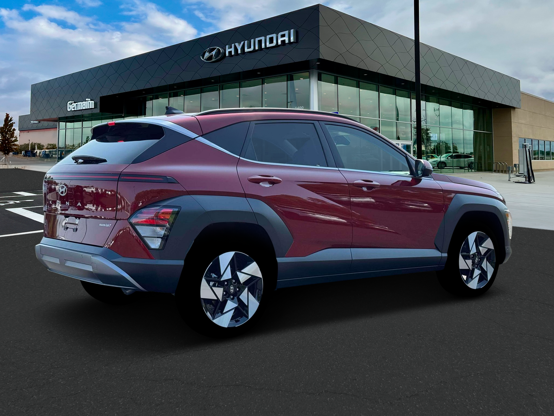 New 2026 Ultimate Red Metallic Hyundai Limited AWD image 8
