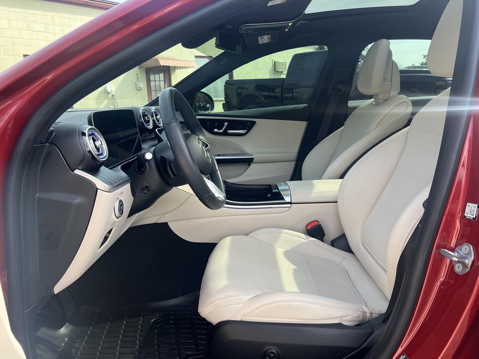 Used 2022 MANUFAKTUR Cardinal Red Metallic Mercedes-Benz C 300 image 13