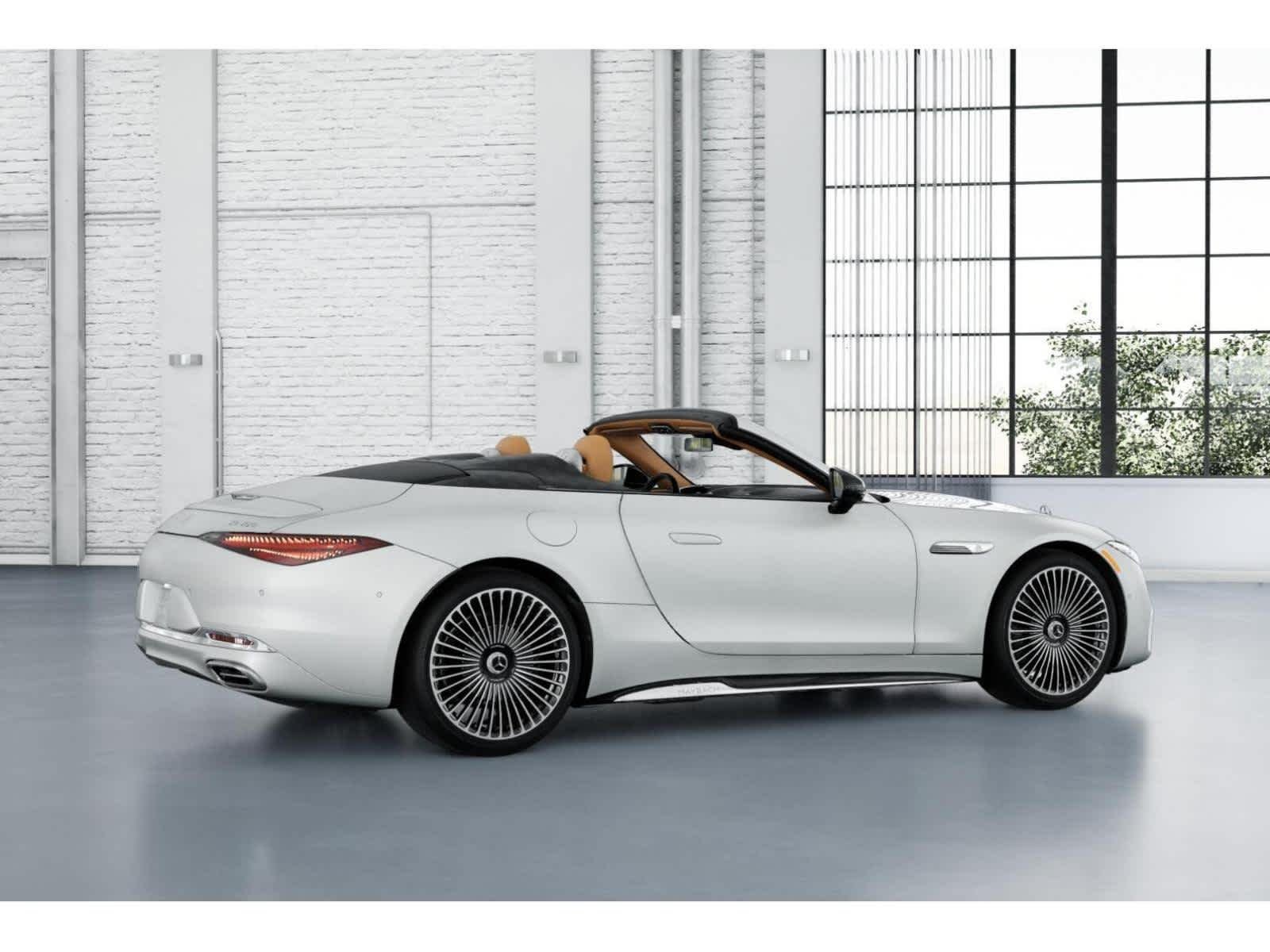 New 2027 MANUFAKTUR Moonlight White Magno Mercedes-Benz Maybach SL 680 Monogram Series image 18