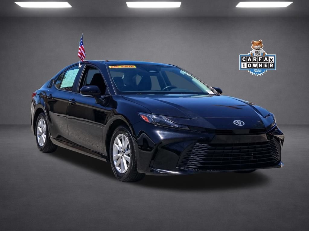 Used 2025 Black Toyota LE image 1