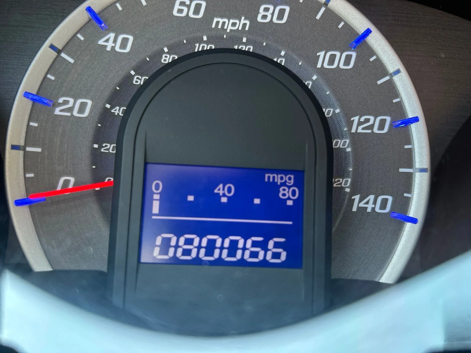 Used 2013 Vortex Blue Pearl Honda Base image 5