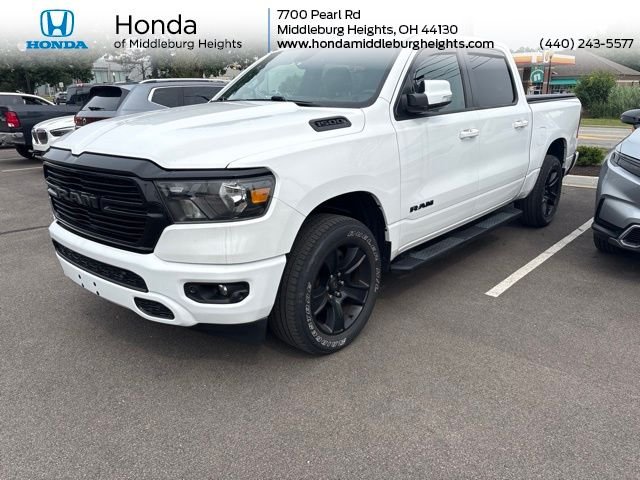Used 2020 White Ram Big Horn/Lone Star image 1