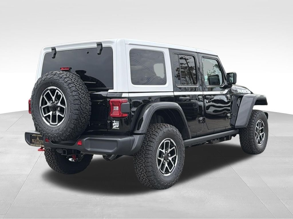 New 2026 Black Clear-Coat Exterior Paint Jeep Rubicon image 7