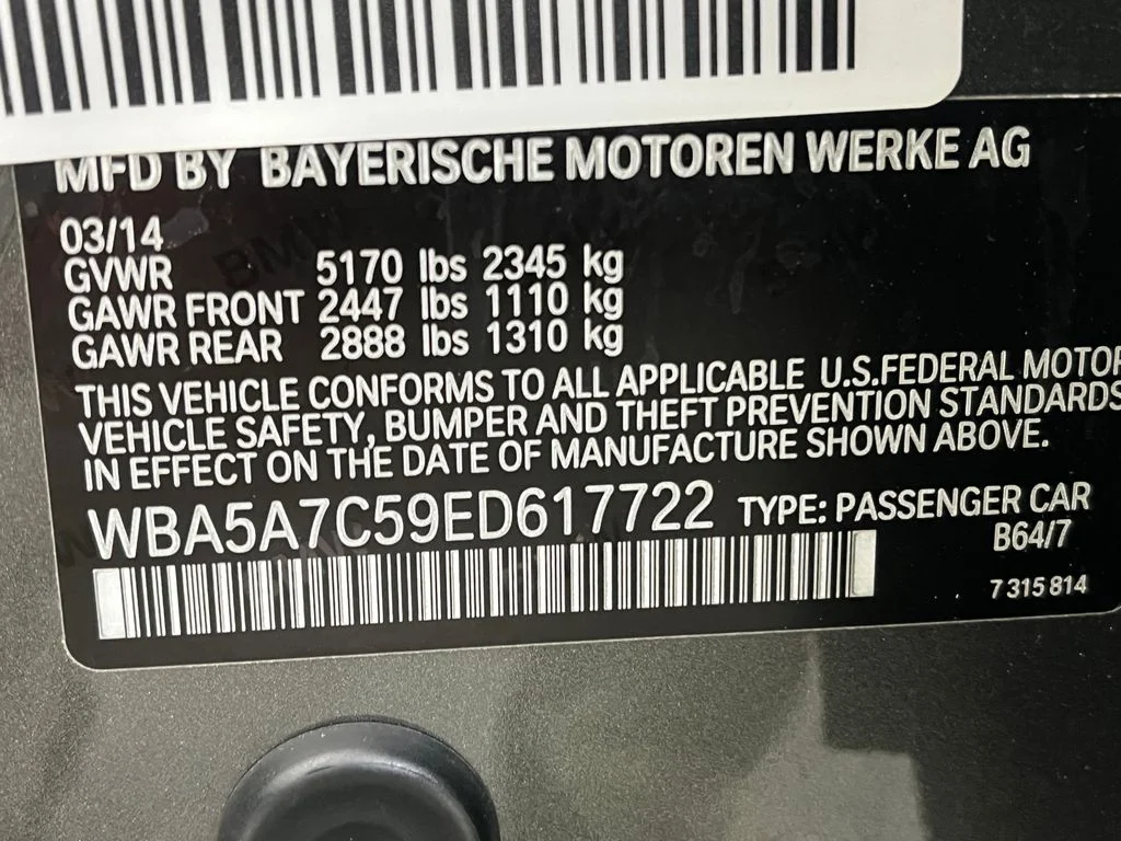 Used 2014 Callisto Grey Metallic BMW 528i xDrive image 23