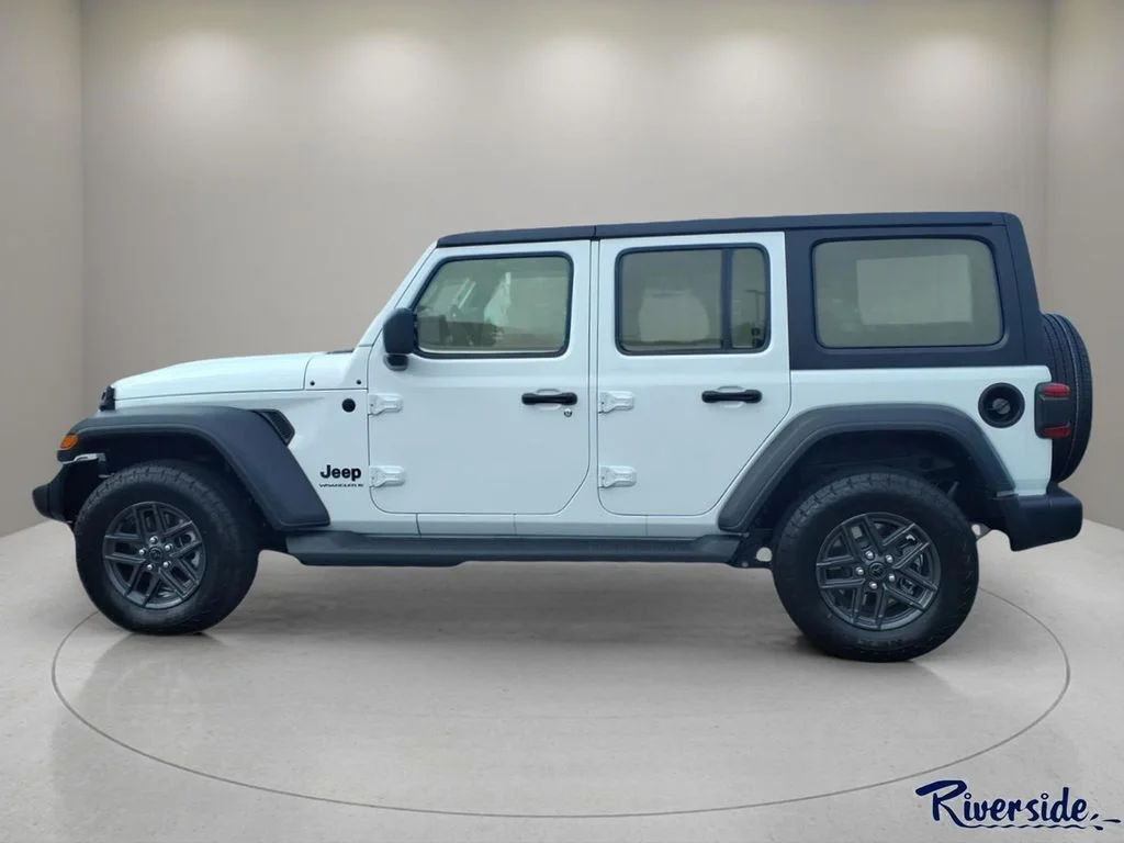 New 2026 Bright White Clearcoat Jeep Sport S image 3