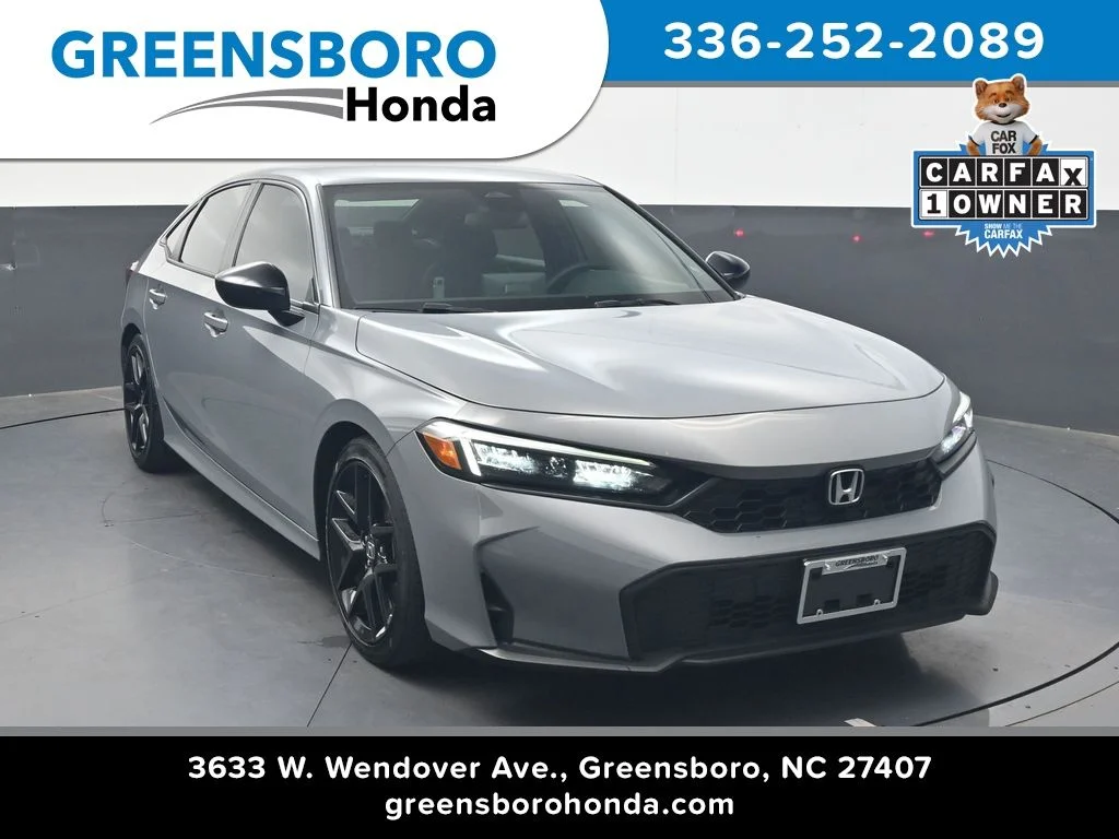 Certified Used 2025 Urban Gray Pearl Honda Sport image 1