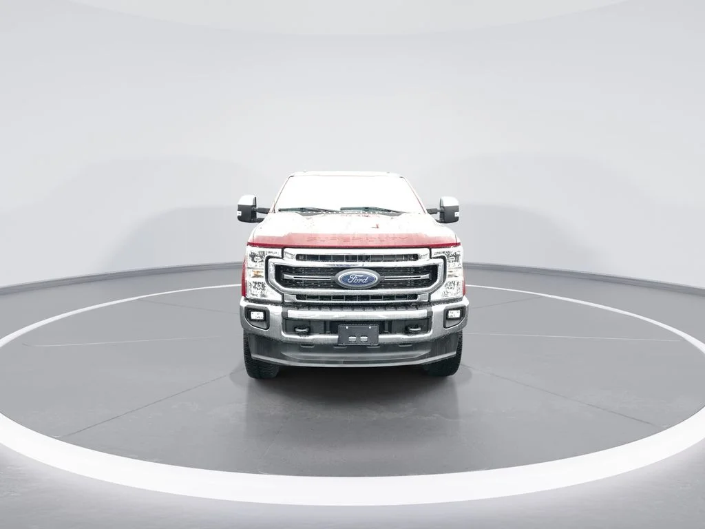 Used 2021 Red Ford Lariat image 3