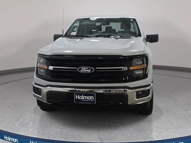 Certified Used 2025 White Metallic Ford XLT image 2
