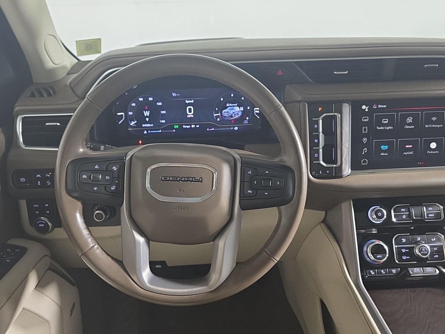 Used 2024 White Frost Tricoat GMC Denali image 36