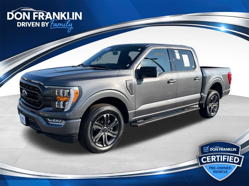 Used 2023 Gray Ford XLT image 1