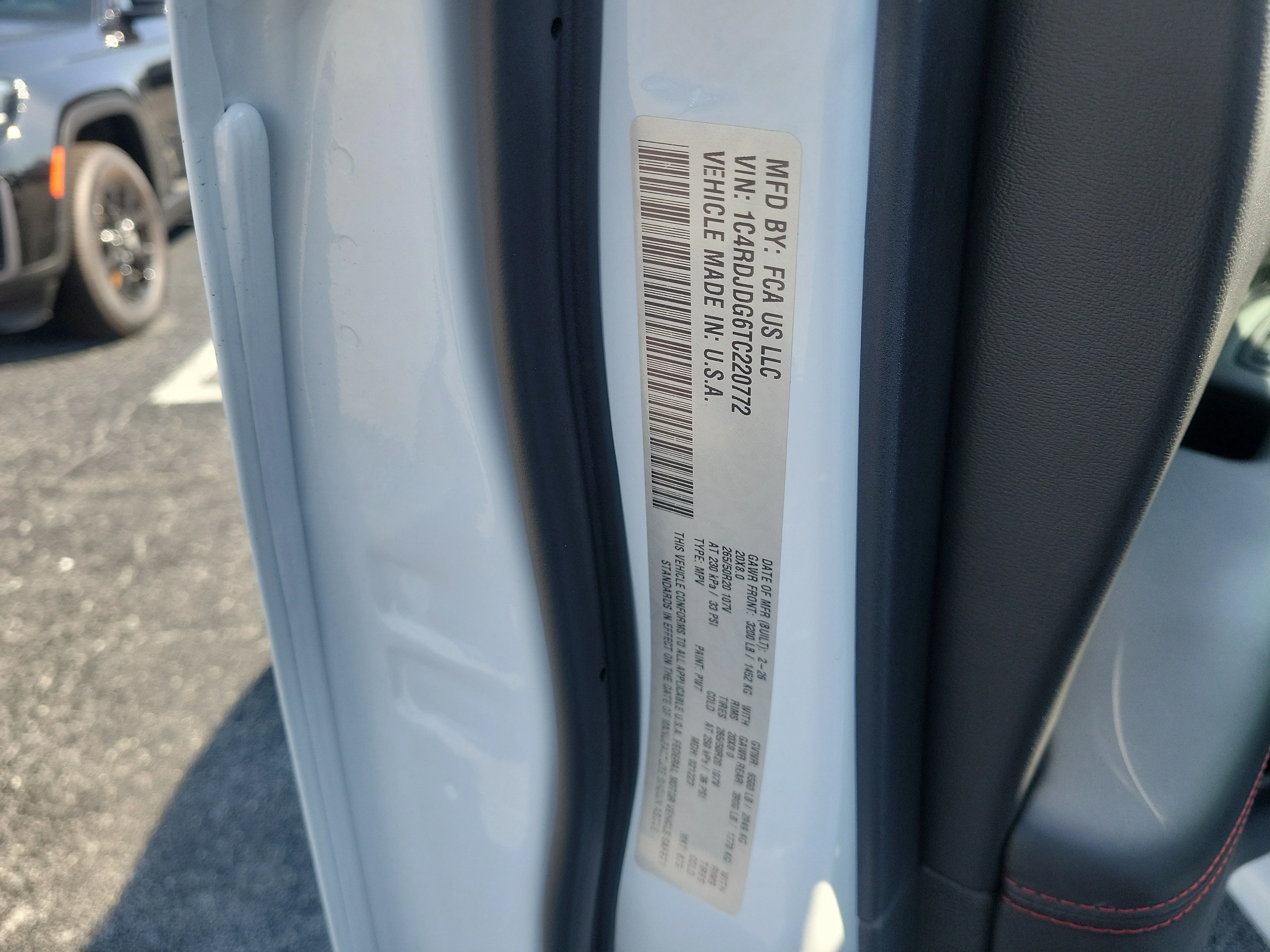 New 2026 White Knuckle Clearcoat Dodge GT Plus image 30