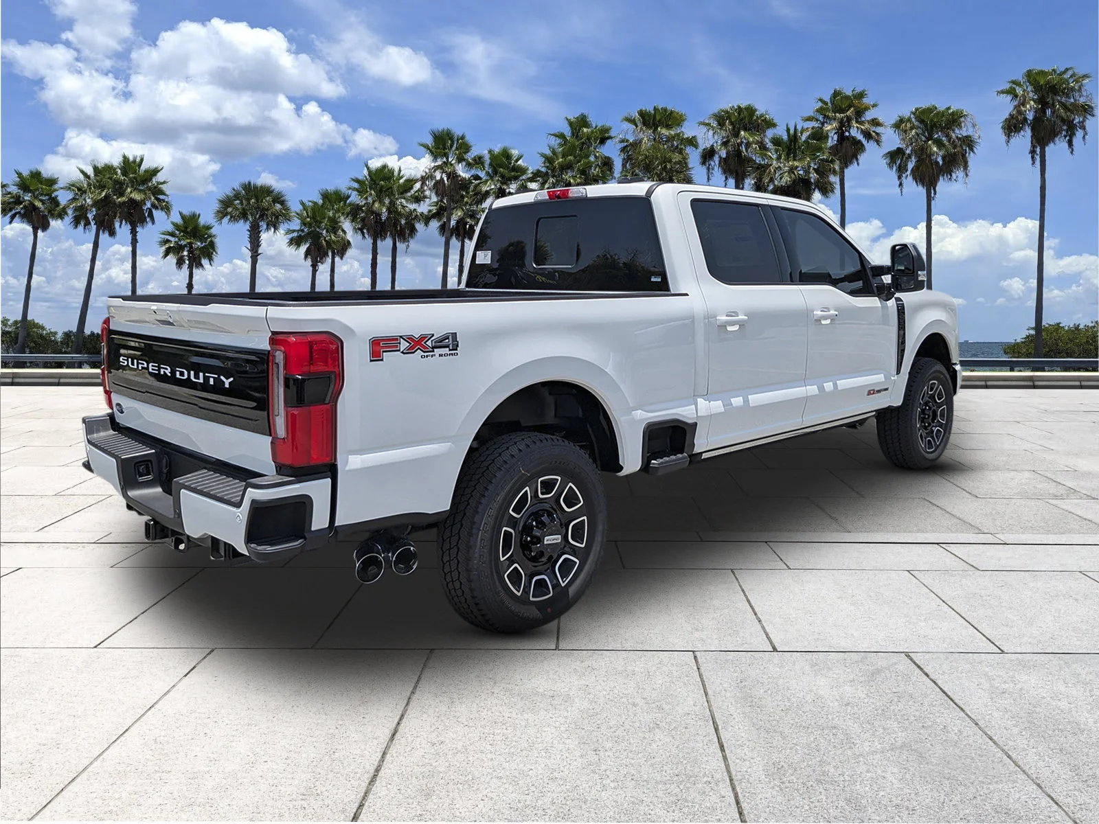 New 2026 Star White Metallic Tri-Coat Ford F-250® Platinum® image 7