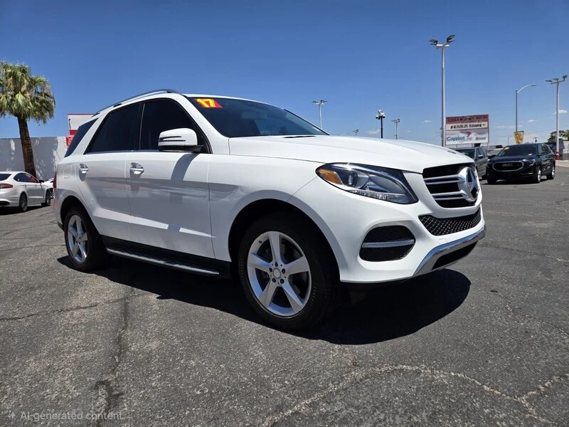 Used 2017 White Mercedes-Benz GLE 350 image 4