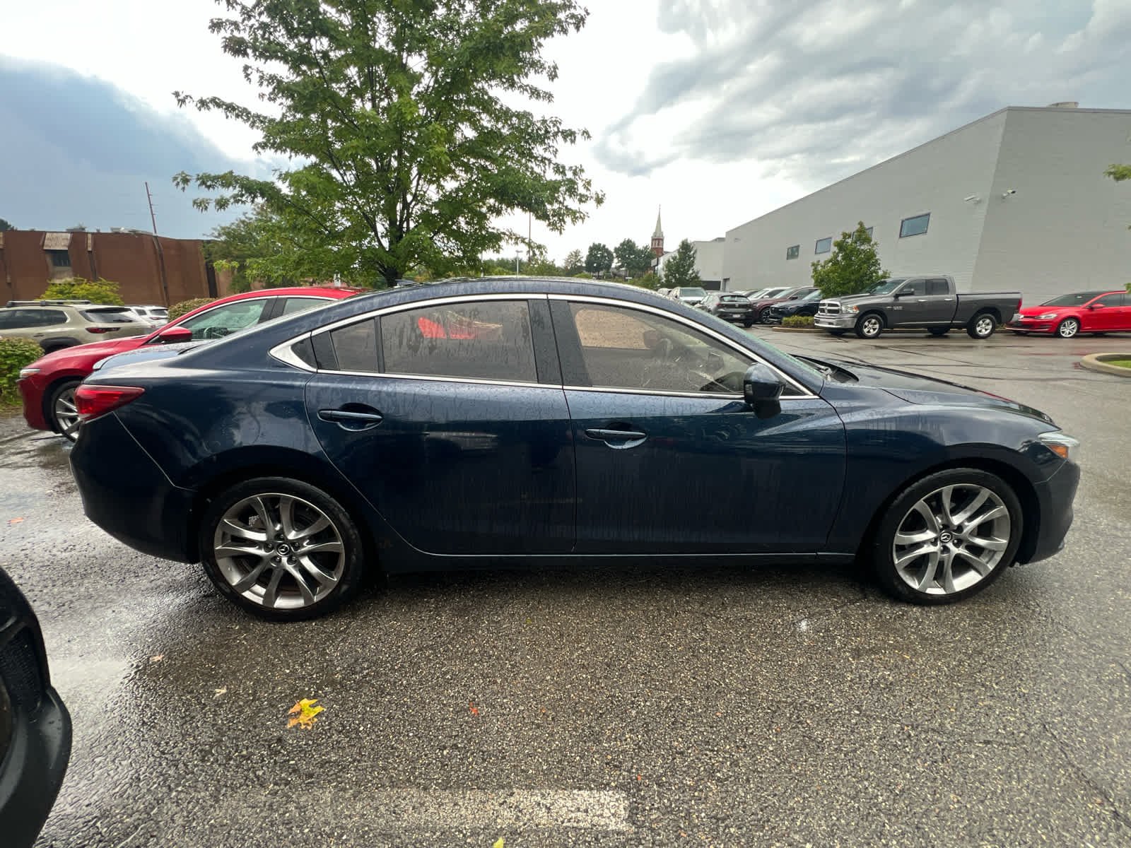 Used 2016 Deep Crystal Blue Mazda i Grand Touring image 6