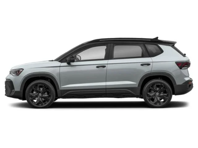 Certified Used 2025 Monument Gray w/Deep Black Roof Volkswagen SE Black image 3