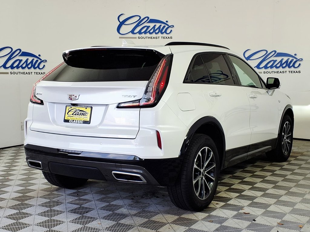 Used 2025 Crystal White Tricoat Cadillac Sport image 6