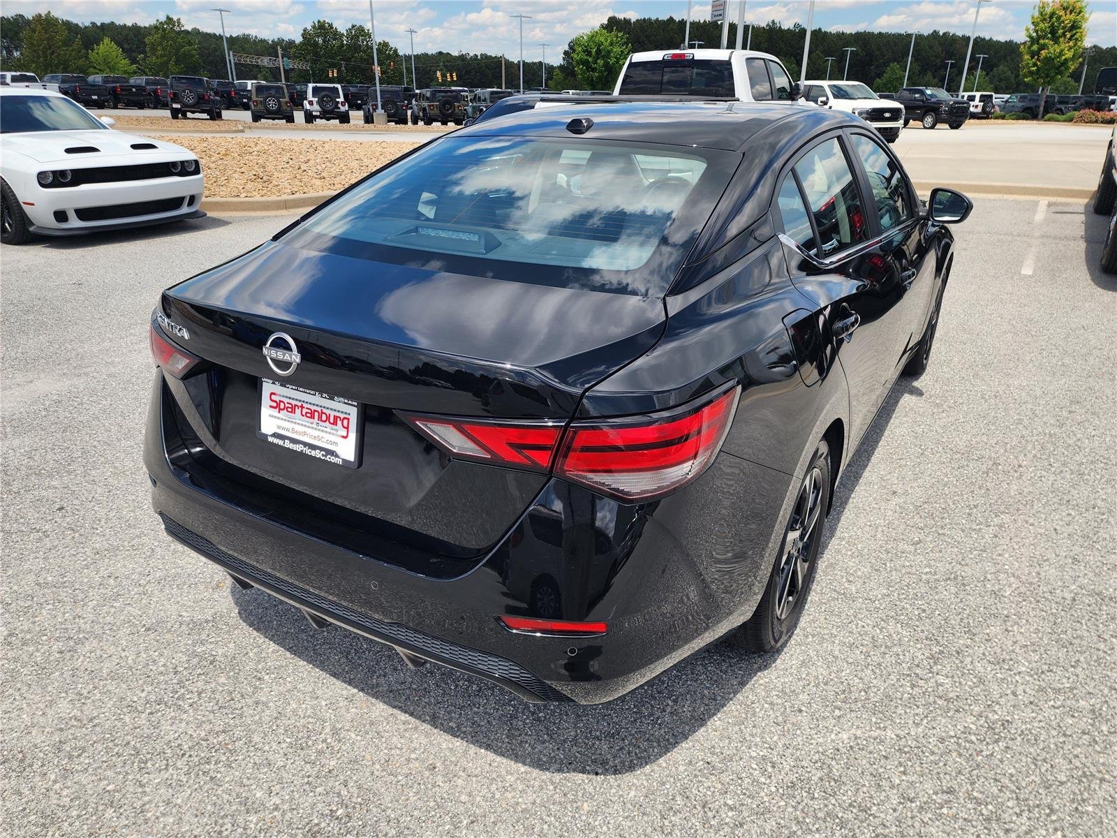 Used 2025 Super Black Nissan SV image 6
