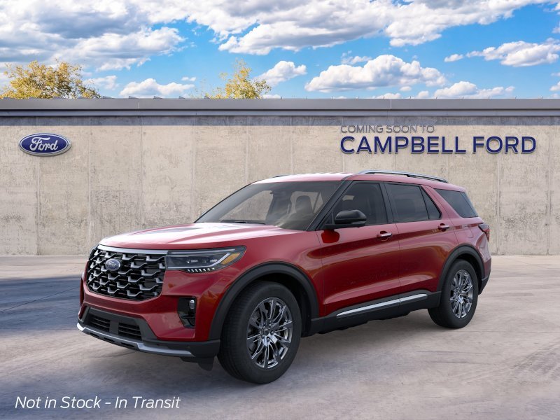 New 2026 Rapid Red Metallic Tinted Clearcoat Ford Platinum™ image 1