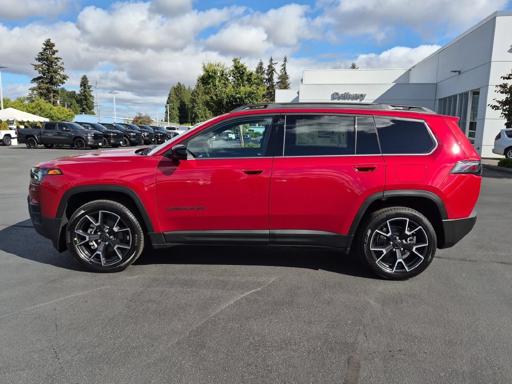 New 2026 Red Hot Pearl-Coat Exterior Paint Jeep Limited image 3