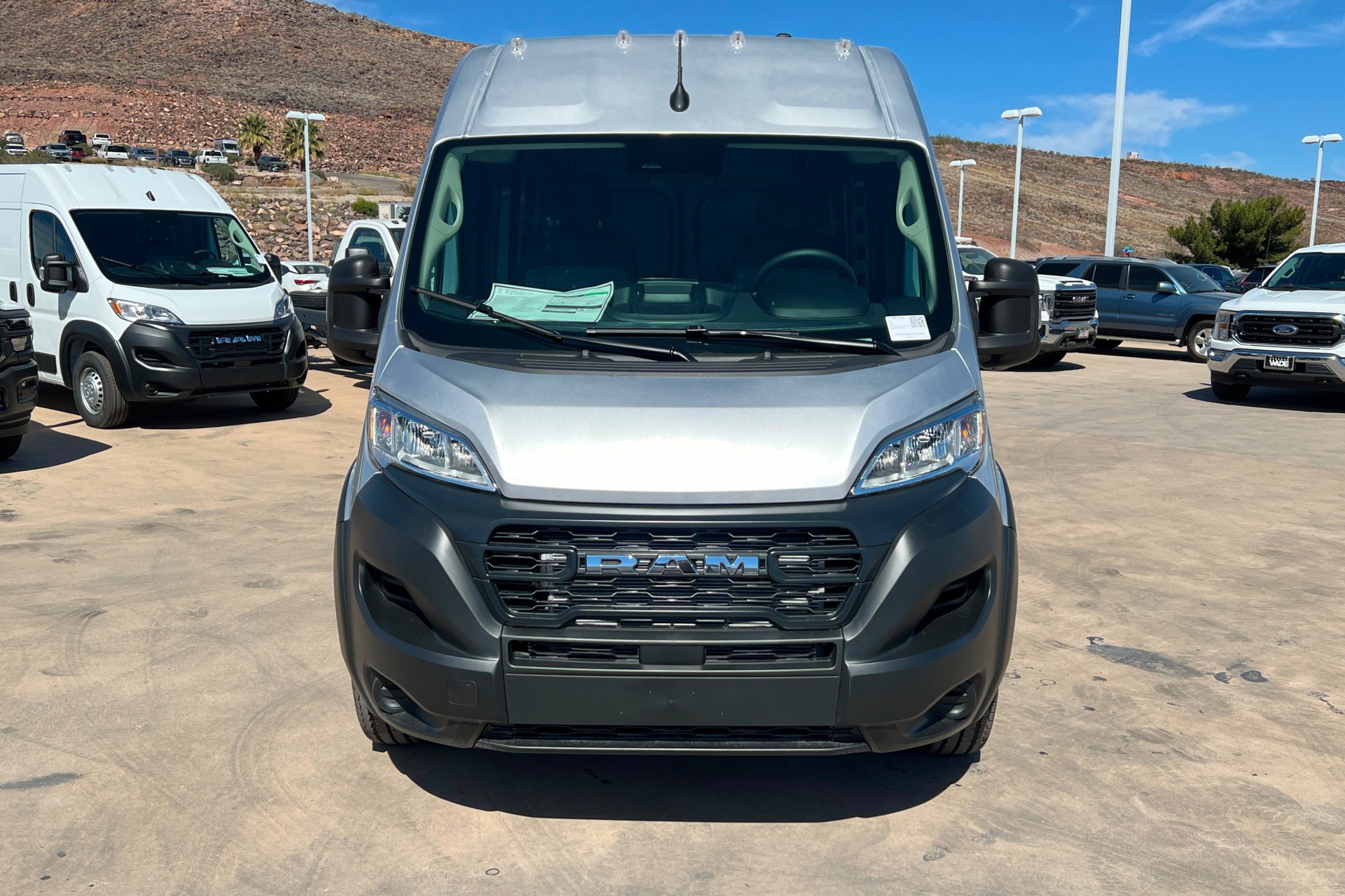 New 2026 Bright Silver Metallic Clear-Coat Exterior Paint RAM Tradesman image 9