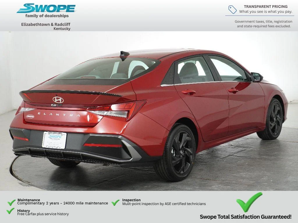 New 2026 Ultimate Red Hyundai SEL Sport Premium image 3