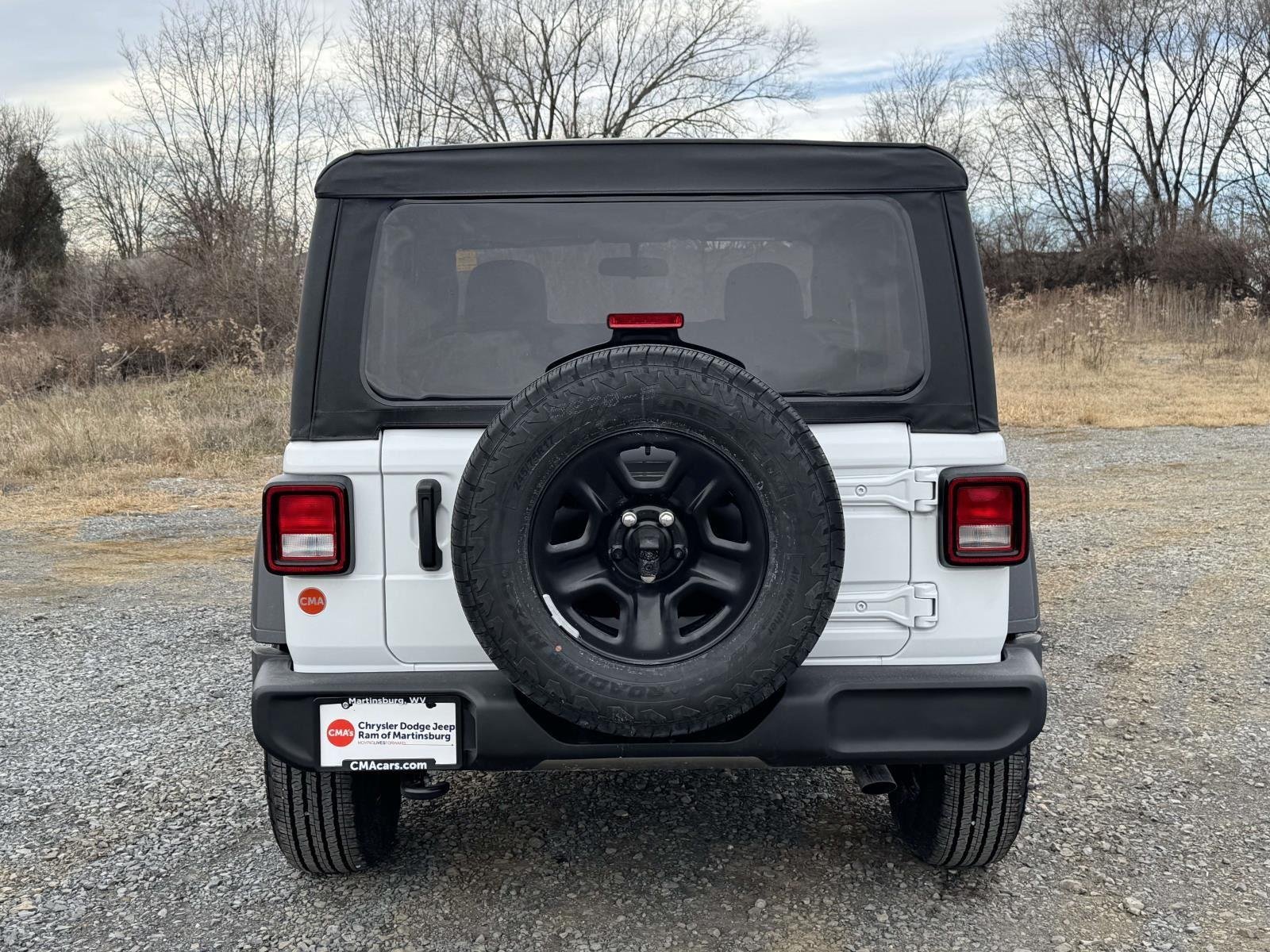 New 2026 Bright White Clear-Coat Exterior Paint Jeep Sport image 21