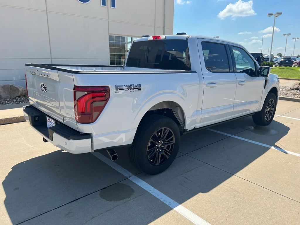 Used 2025 Space White Metallic Ford Platinum image 9