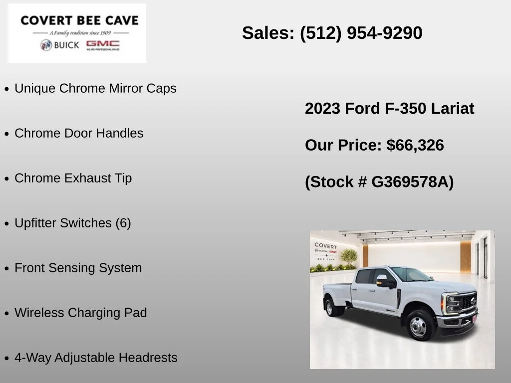 Used 2023 White Ford Lariat image 31