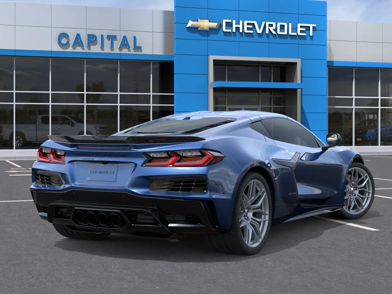 New 2027 Admiral Blue Metallic Chevrolet 2LZ Z06 image 5