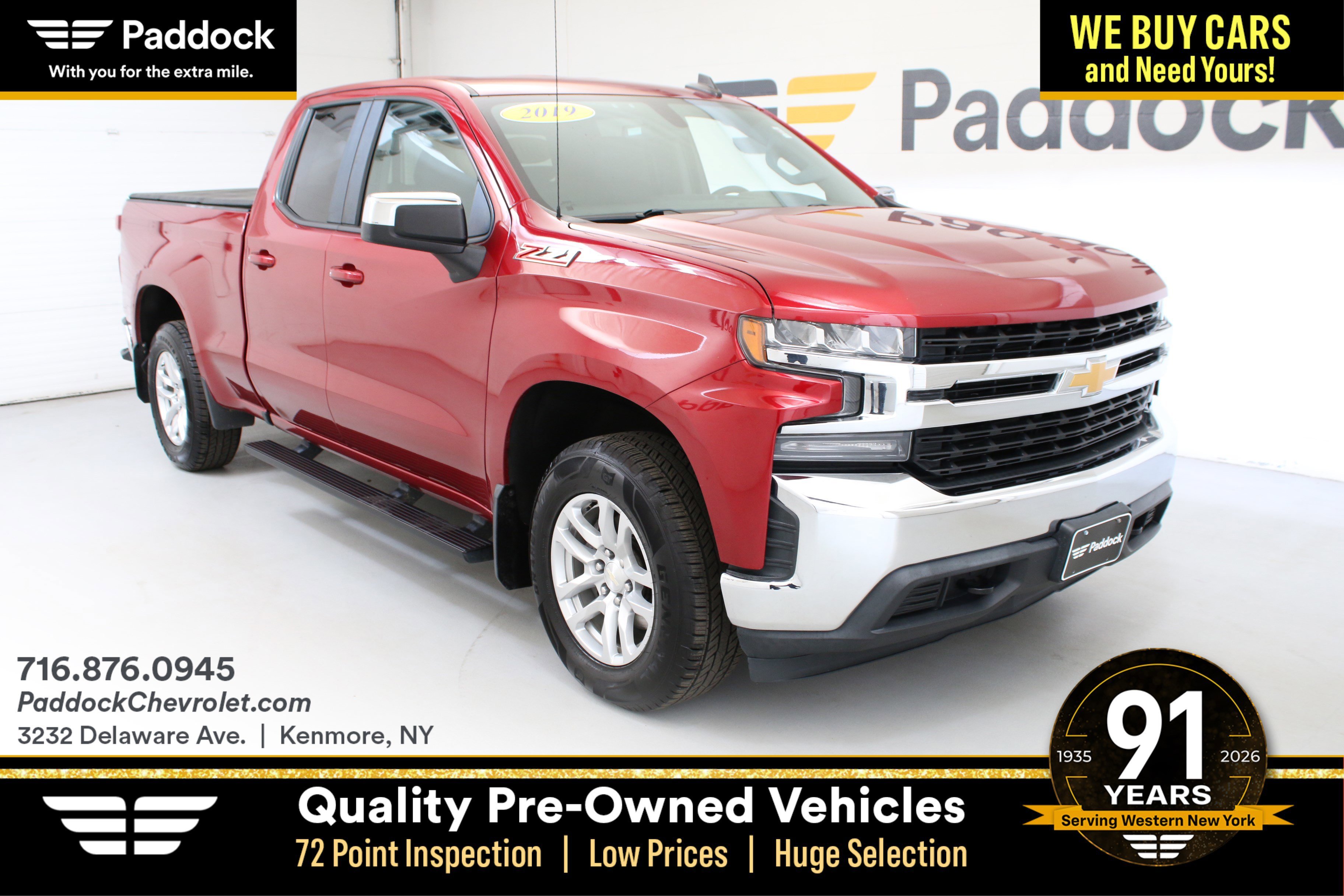 2019 Chevrolet Silverado 1500 LT 4X4 Double Cab Std Box's photo