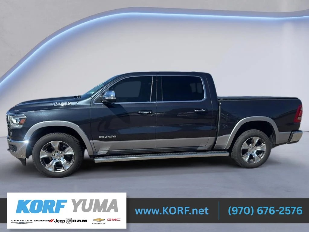 Used 2020 Maximum Steel Metallic Clearcoat Ram Laramie image 1