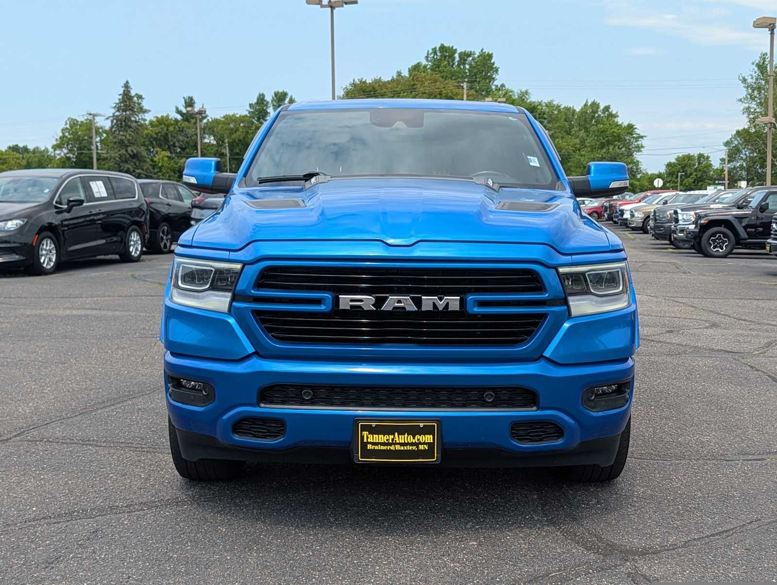 Used 2022 RAM Ram 1500 Pickup Laramie with VIN 1C6SRFJT3NN300871 for sale in Brainerd, Minnesota